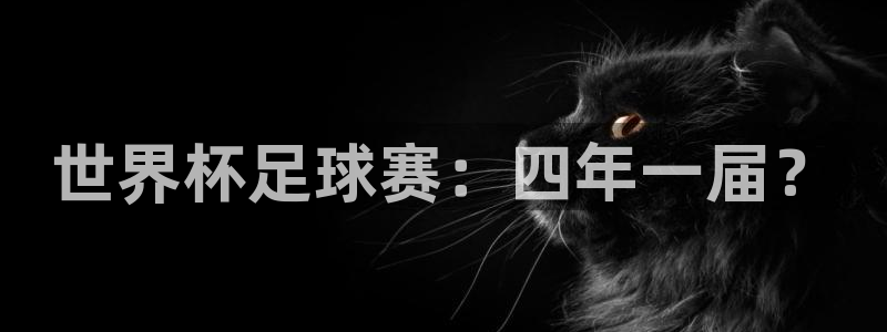 球王会体育下载安装：世界杯足球赛：四年一届？
