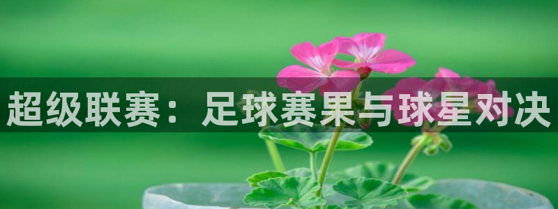 球王会体育官网下载：超级联赛：足球赛果与球星对决